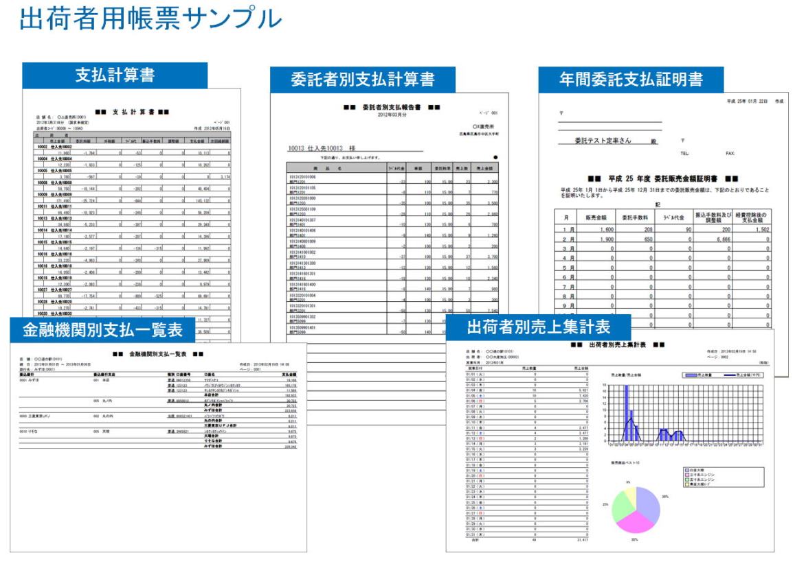 RegiGrow　　委託帳表